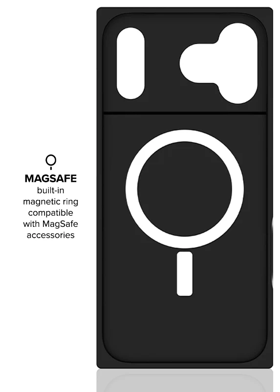 SQUARE® Matte Black iPhone Case - Image 100