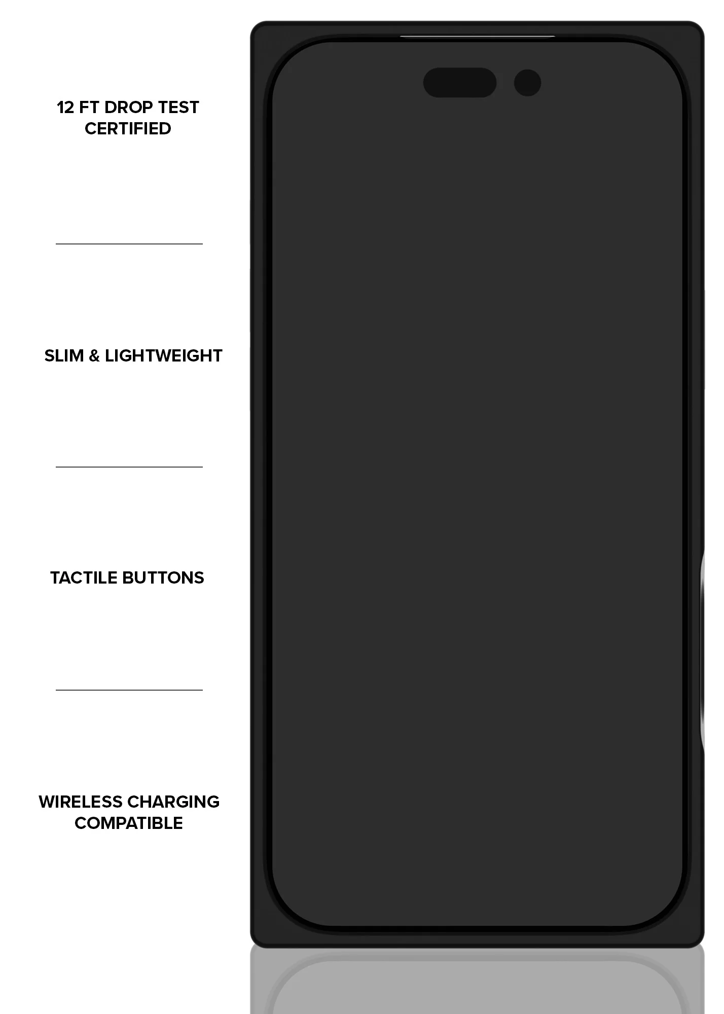 SQUARE® Matte Black iPhone Case - Image 95