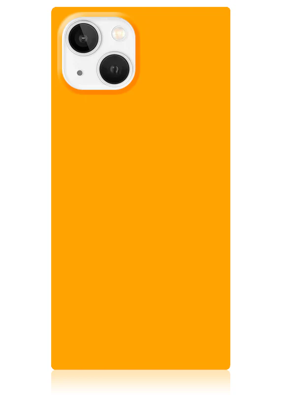 SQUARE® Neon Orange iPhone Case - Image 31
