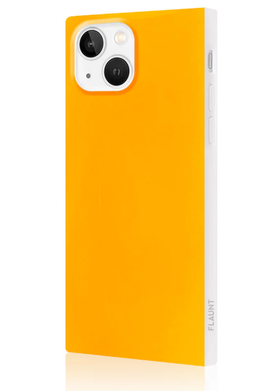 SQUARE® Neon Orange iPhone Case - Image 32