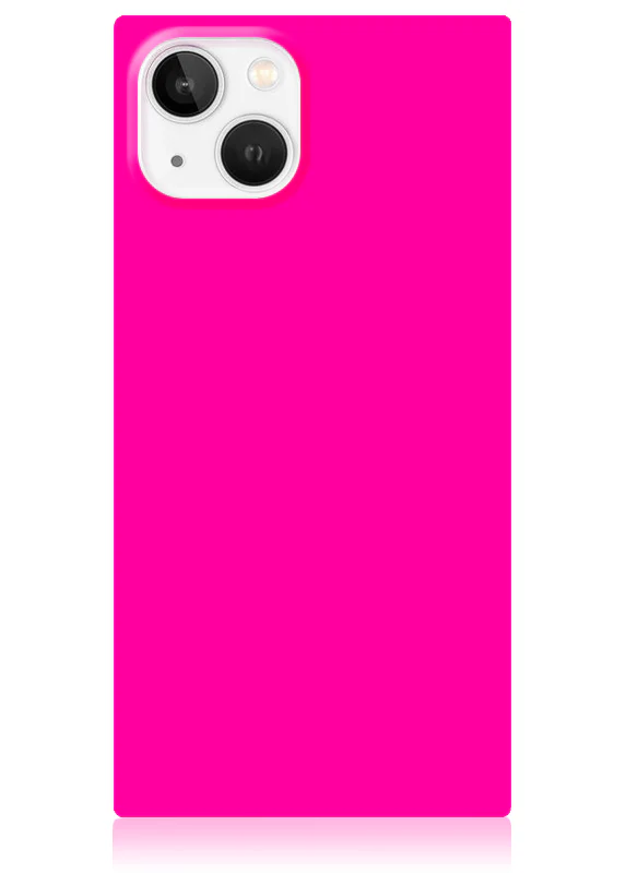 SQUARE® Neon Pink iPhone Case - Image 61