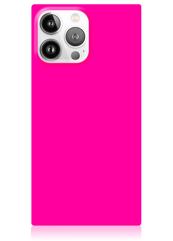 SQUARE® Neon Pink iPhone Case - Image 65