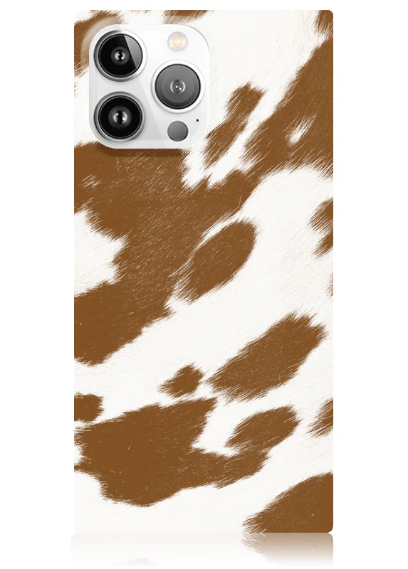 SQUARE® Tan Cow iPhone Case - Image 39